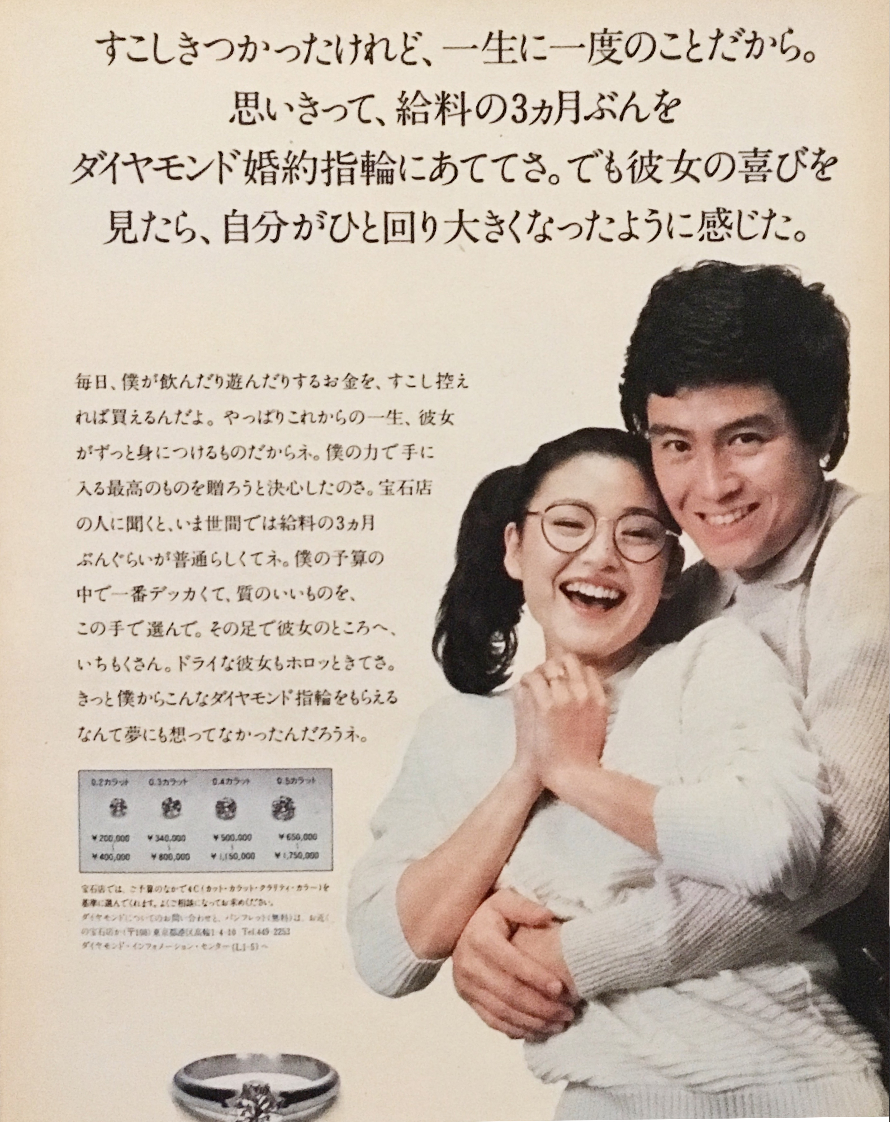 1982年デビアス広告